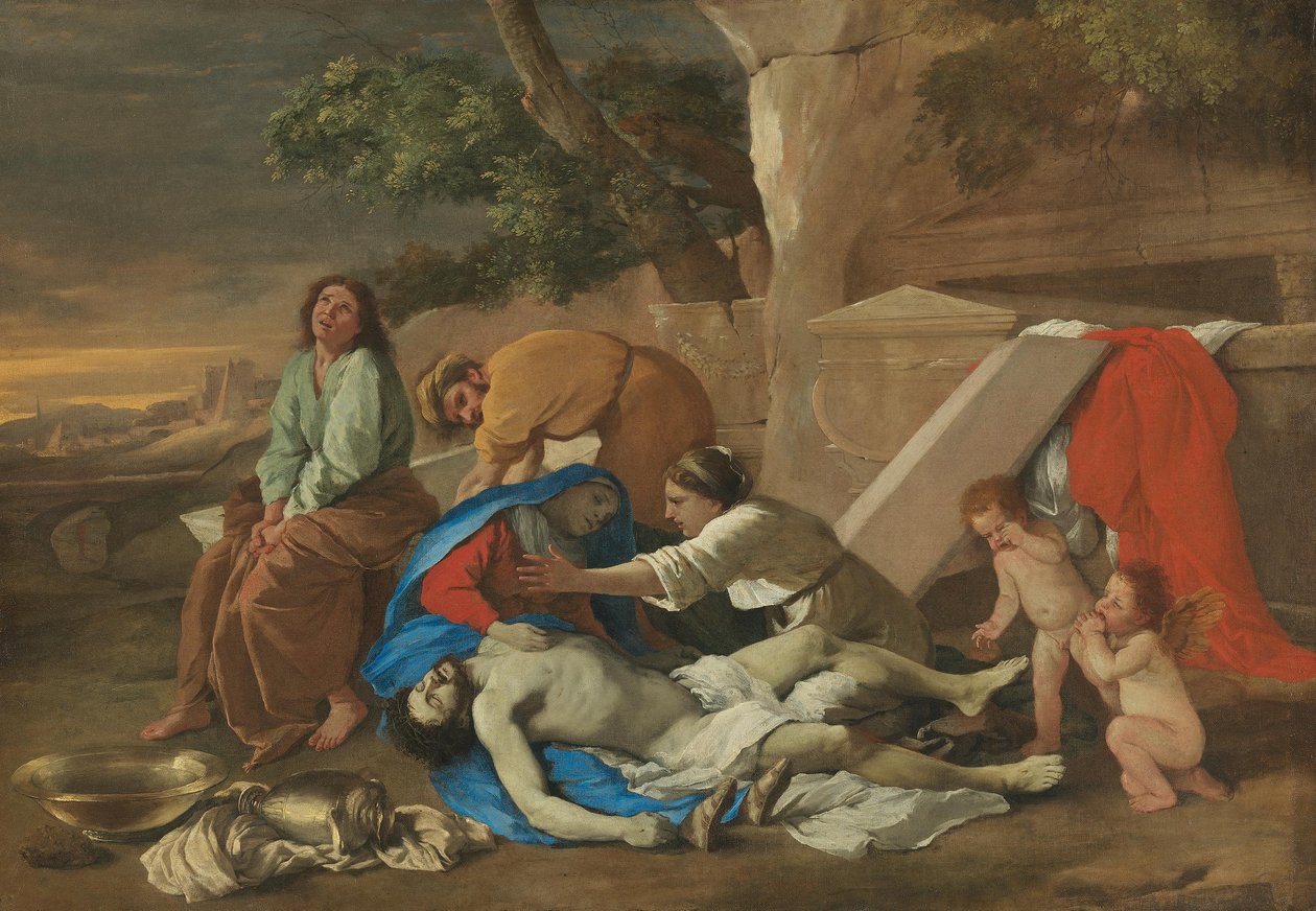 Beweinung Christi autorstwa Nicolas Poussin