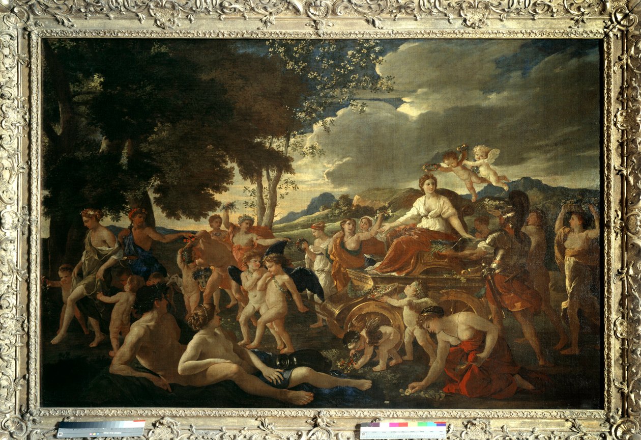 Triumf Flory autorstwa Nicolas Poussin