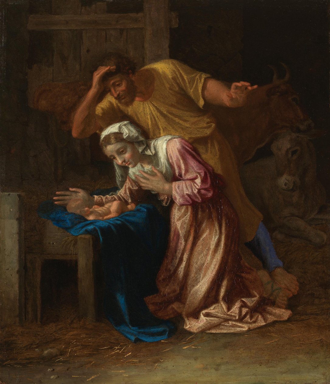 Narodzenie Chrystusa autorstwa Nicolas Poussin
