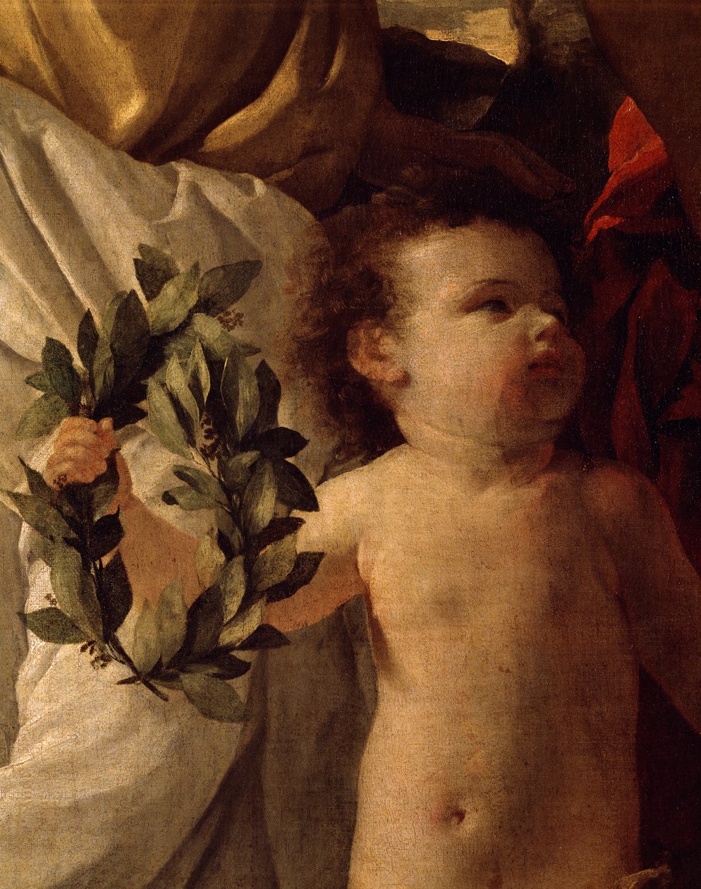 Natchnienie poety, ok. 1630 r., Nicolas Poussin (1594-1655), olej na płótnie autorstwa Nicolas Poussin