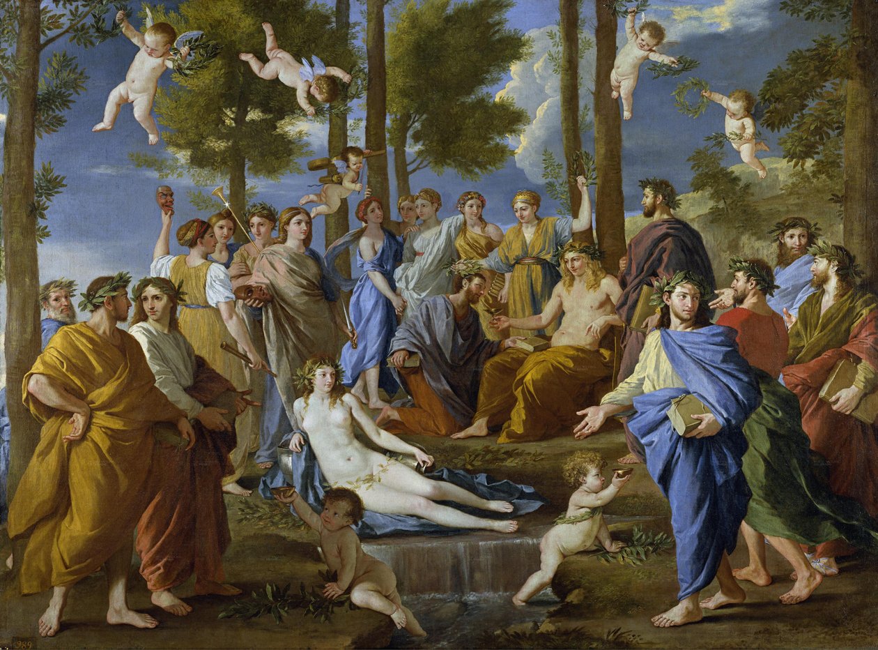 Parnassus autorstwa Nicolas Poussin