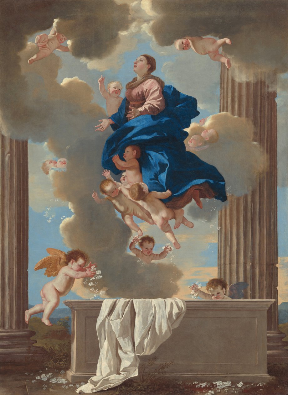 Wniebowzięcie Dziewicy autorstwa Nicolas Poussin