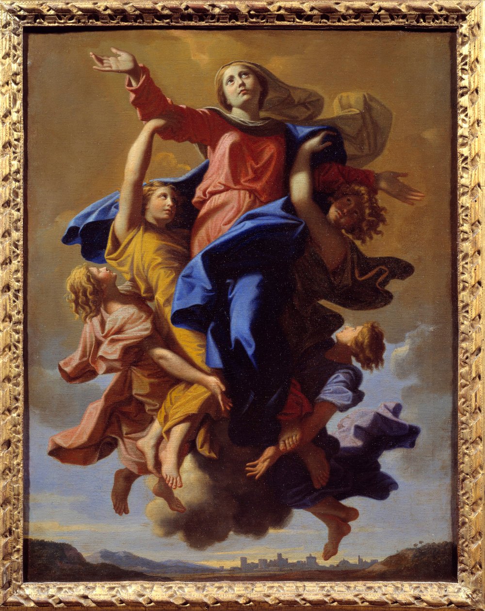 Obraz Wniebowzięcia Matki Boskiej – Nicolas Poussin autorstwa Nicolas Poussin