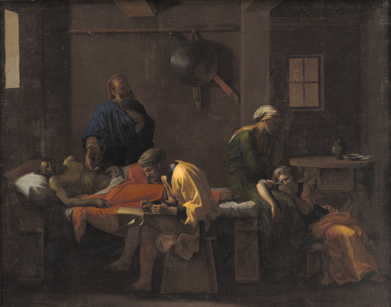 Testament Eudamidasa autorstwa Nicolas Poussin