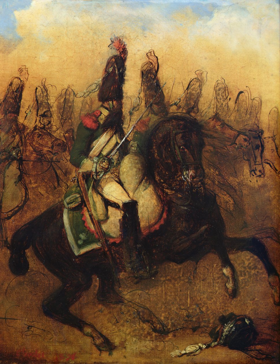 Szarża (malarstwo) autorstwa Nicolas Toussaint Charlet