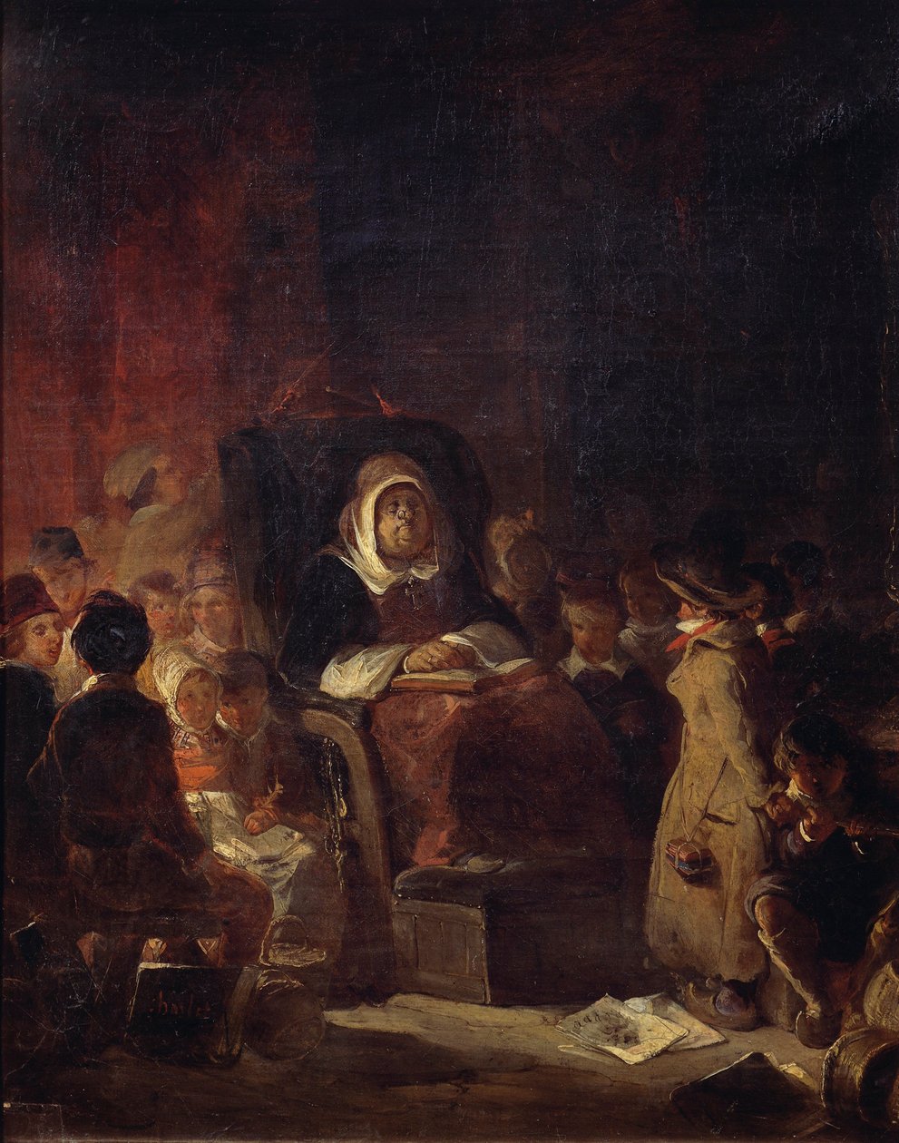Nauczycielka autorstwa Nicolas Toussaint Charlet