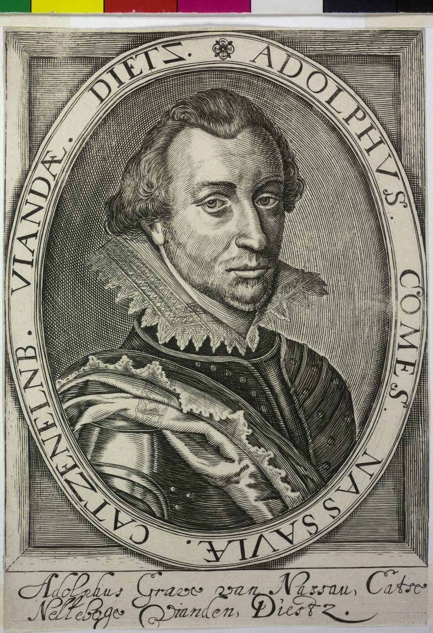 Hrabia Nassau-Siegen Adolf autorstwa Nicolas de Clerck