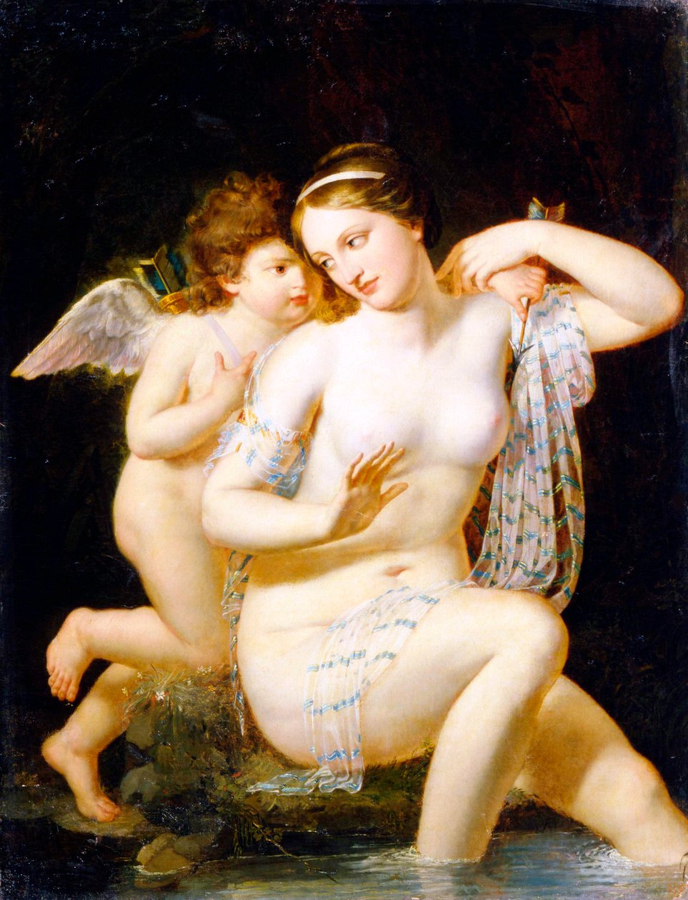 Wenus i Kupidyn, 1792. autorstwa Nicolas de Courteille