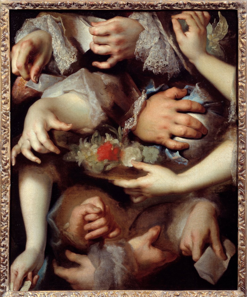 Studia ręczne. Obraz Nicolasa De Largilliere (1656-1746) autorstwa Nicolas de Largillière