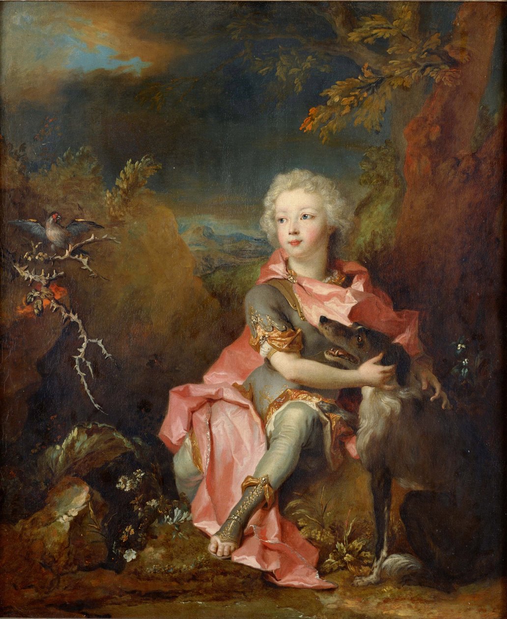 Obraz „Portret młodej kobiety szlacheckiej” autorstwa Nicolasa de Largilliere (1656-1746) ok. 1714 r. Narodowe Muzeum Sztuki Zachodniej, Tokio, Japonia autorstwa Nicolas de Largillière