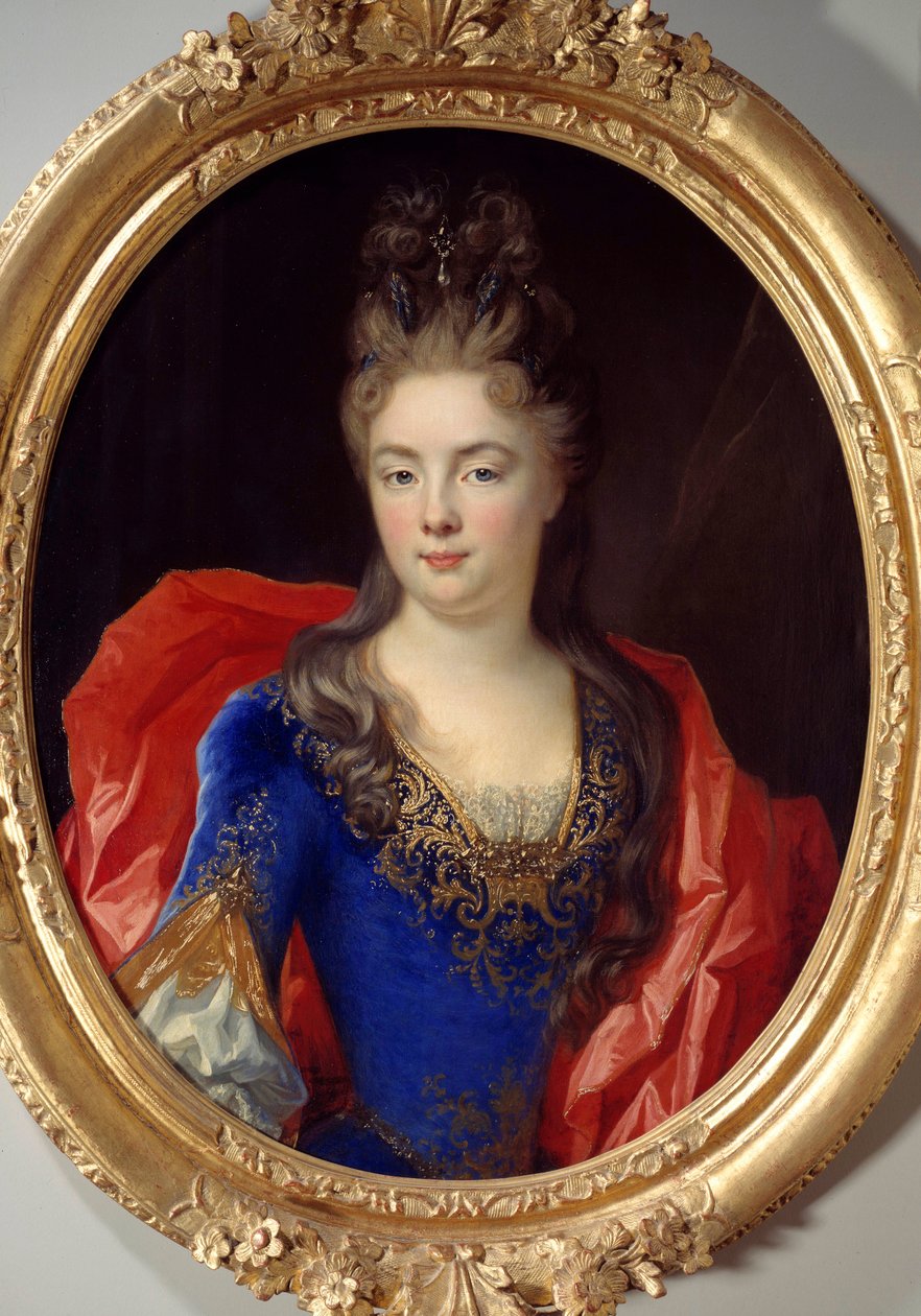 Portret Anny Genevieve autorstwa Levisa Ventadour, księżniczki Rohanu (ur. 1673) Obraz Nicolasa de Largilliere (1656-1746) autorstwa Nicolas de Largillière