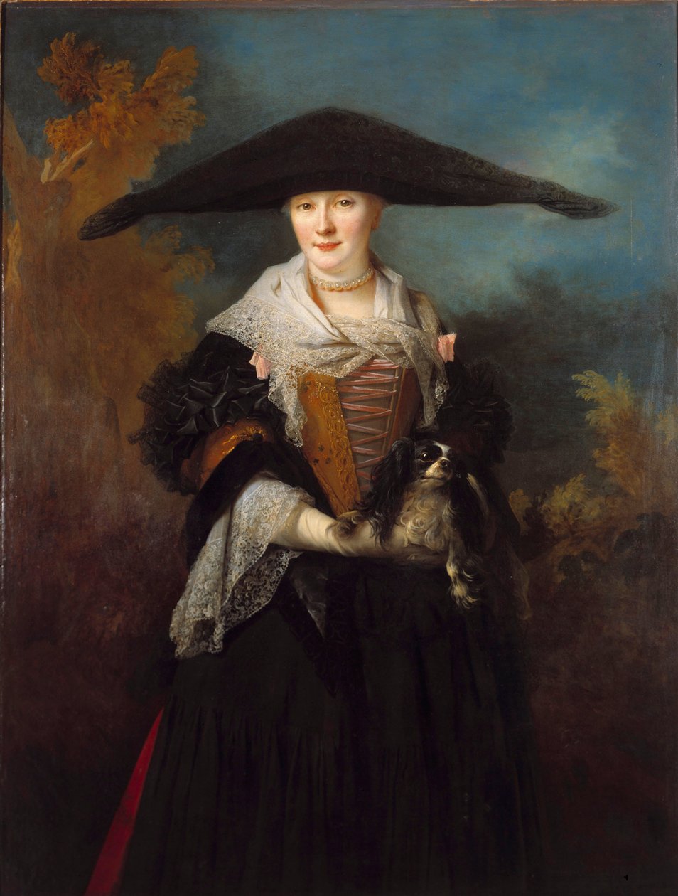 Portret pięknego obrazu strasburskiego autorstwa Nicolasa de Largilliere (1656-1746) 1703 Strasburg, Musee des Beaux Arts. autorstwa Nicolas de Largillière