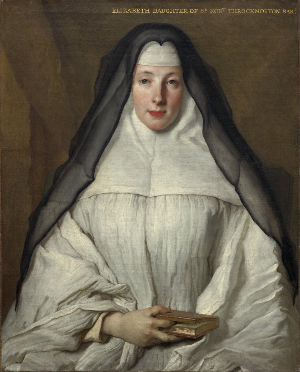 Elżbieta Throckmorton, Kanoniczka Zakonu Damy Augustyn Anglaises autorstwa Nicolas de Largillierre