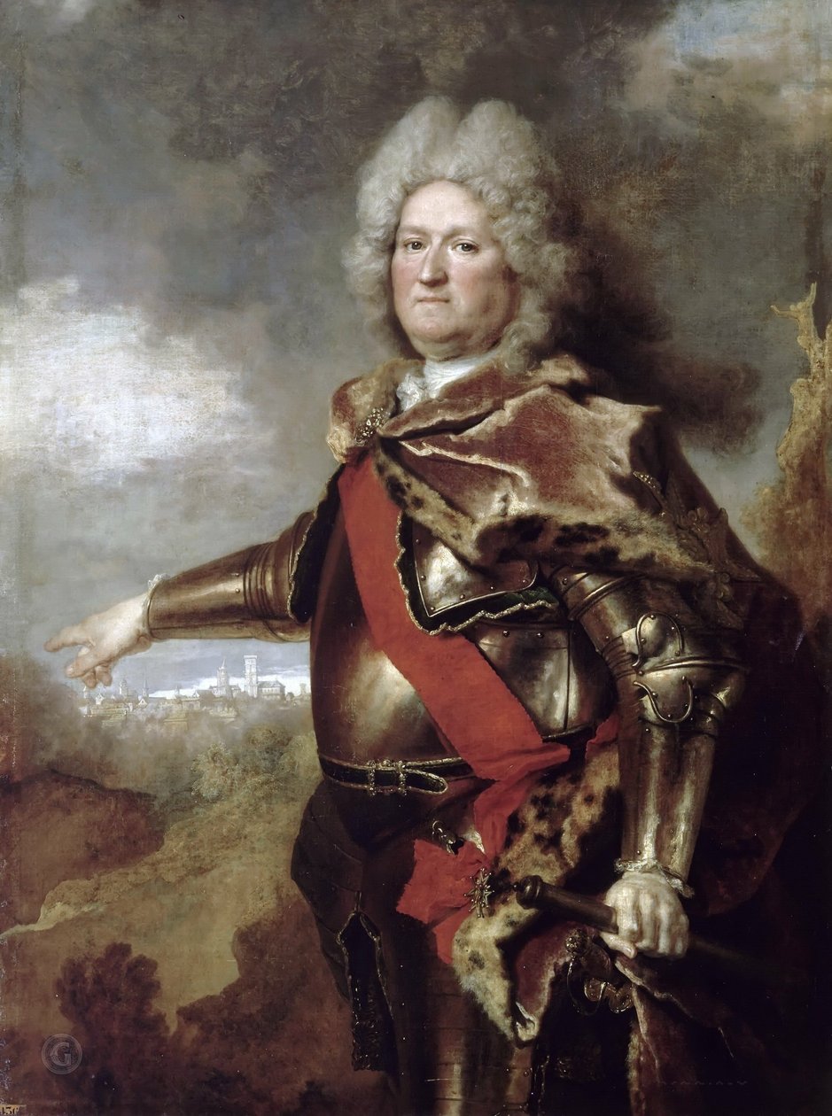 Antoine Le Prestre, hrabia Puy-Vauban (1654-1731), gubernator Béthune autorstwa Nicolas de Largillière