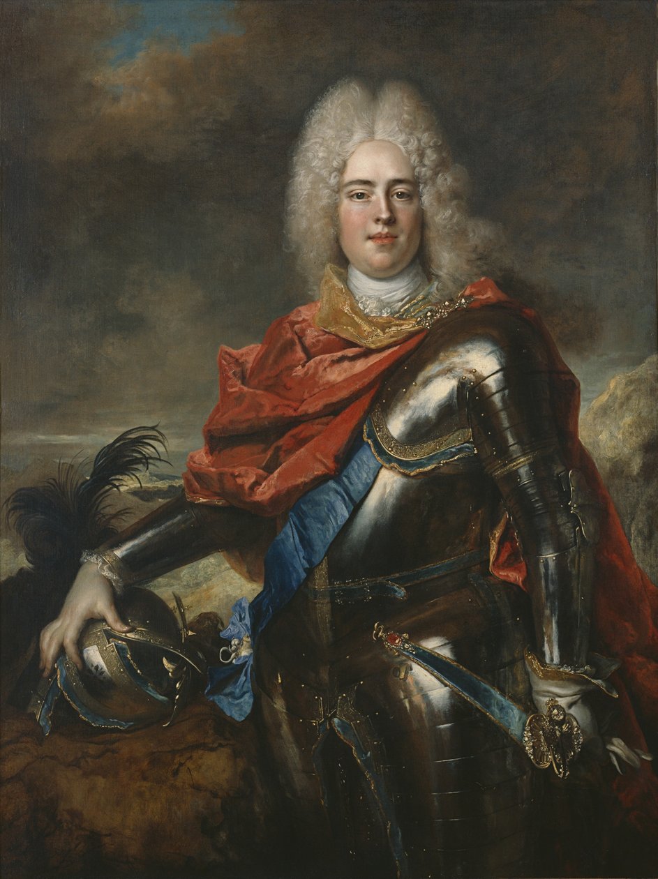 Książę koronny Fryderyk August z Saksonii (1696-1763) autorstwa Nicolas de Largillière