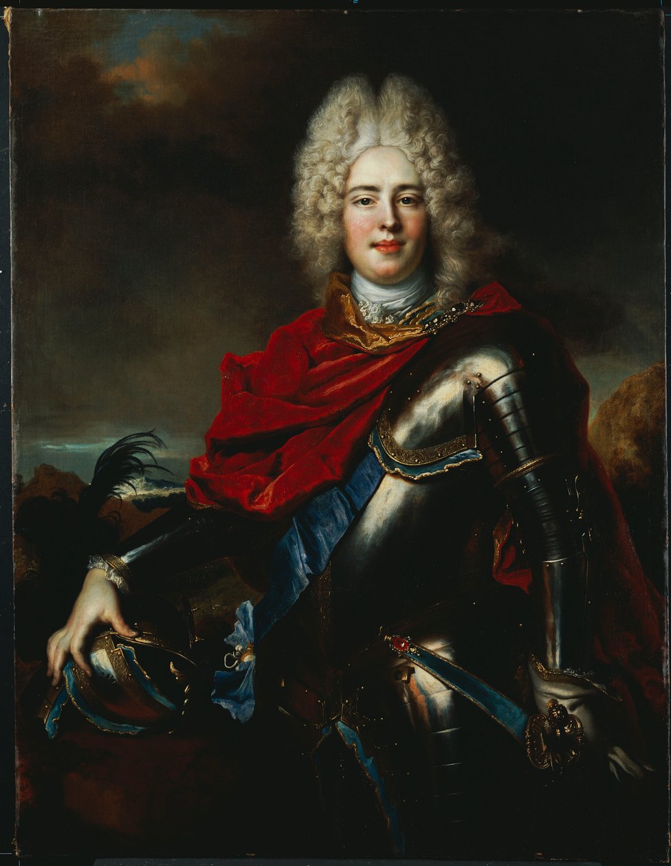 Portret Fryderyka Augusta II Saksonii autorstwa Nicolas de Largillière
