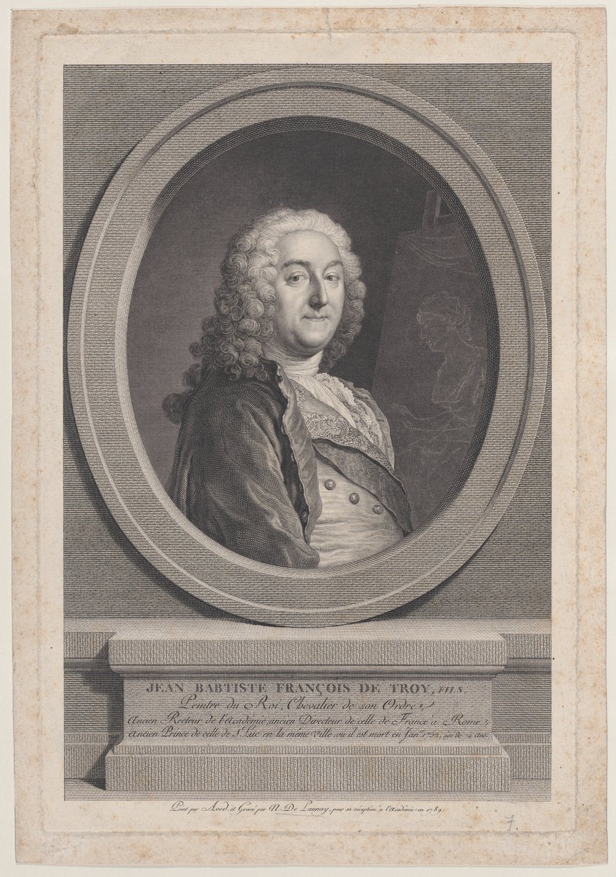 Jean Baptiste Francois de Troy, syn, 1789., 1789. autorstwa Nicolas de Launay