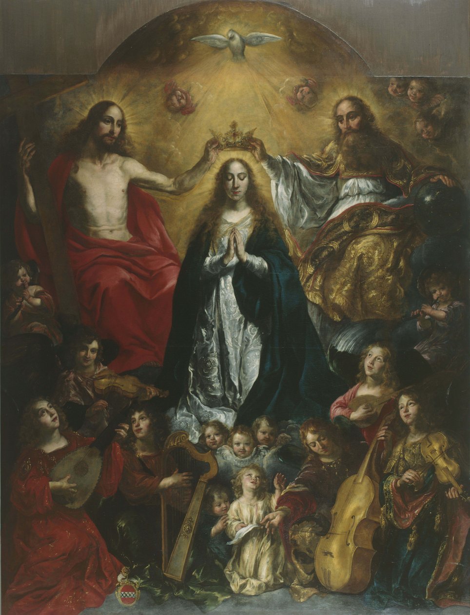 Koronacja Marii autorstwa Nicolas de Liemaker