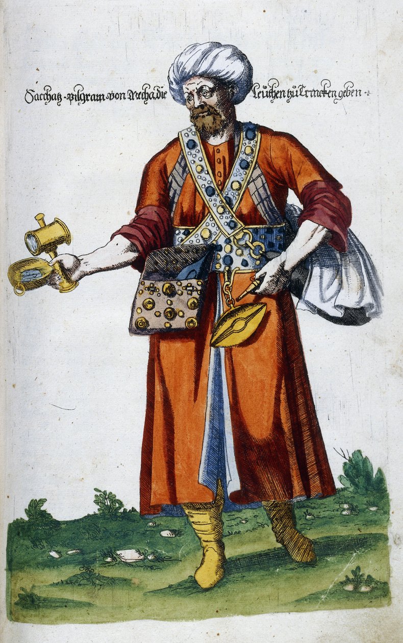 Wczesne europejskie prace nad kostiumami orientalnymi, 1572 autorstwa Nicolas de Nicolay
