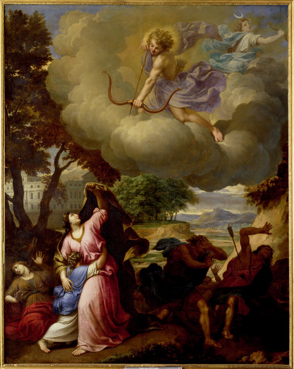 Dzieci Niobe autorstwa Nicolas de Platte Montagne