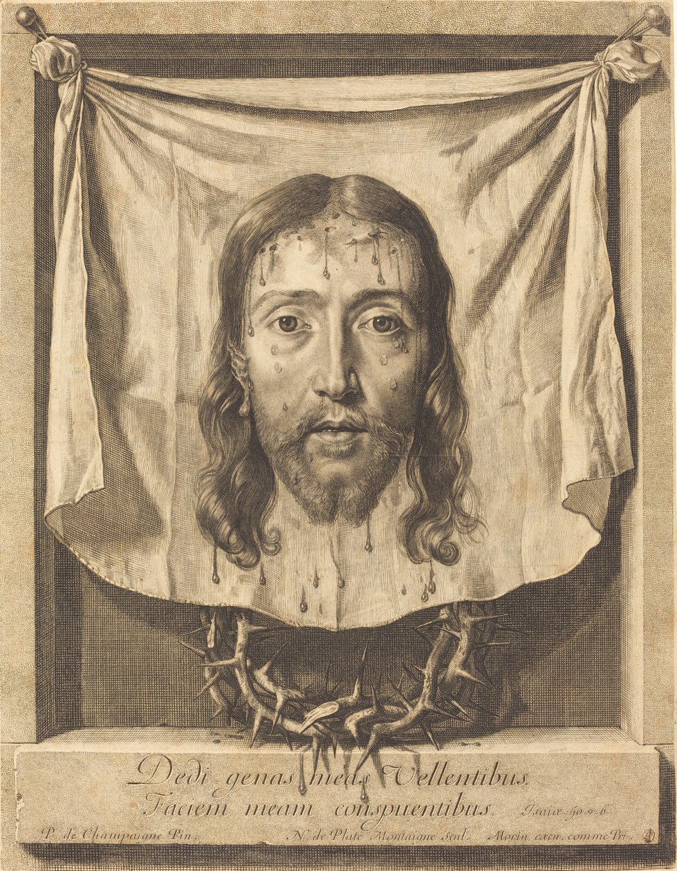 Welon św. Weroniki autorstwa Nicolas de Plattemontagne after Philippe