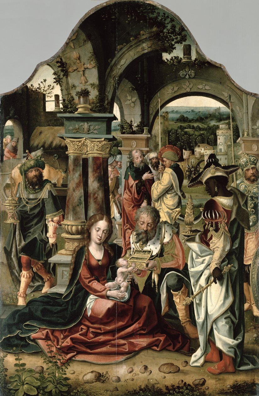 Pokłon Trzech Króli autorstwa Nicolaus van Aelst