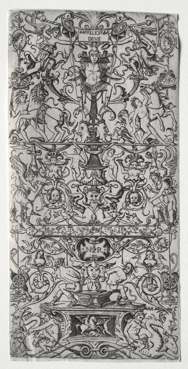 Panel ozdobny: Mars, bóg bitew, ok. 1930 r. 1507. autorstwa Nicoletto da Modena