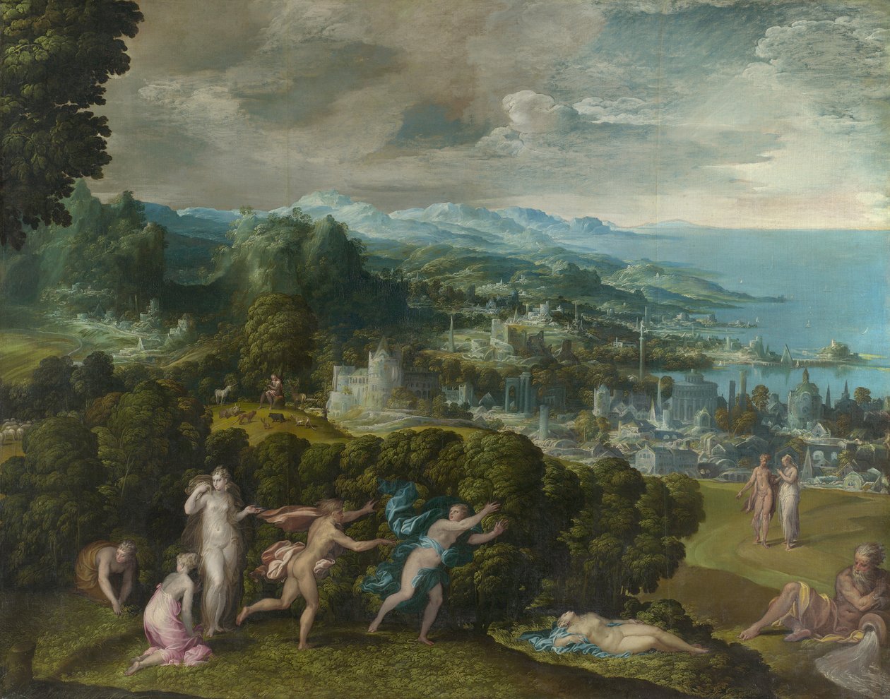 Śmierć Eurydyki, 1552-71 autorstwa Nicolo dell Abate