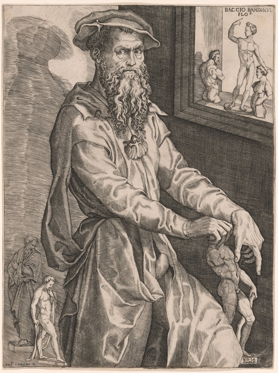 Baccio Bandinelli autorstwa Nicolo della Casa