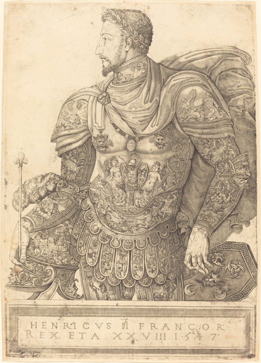 Henryk II z Francji autorstwa Nicolo della Casa