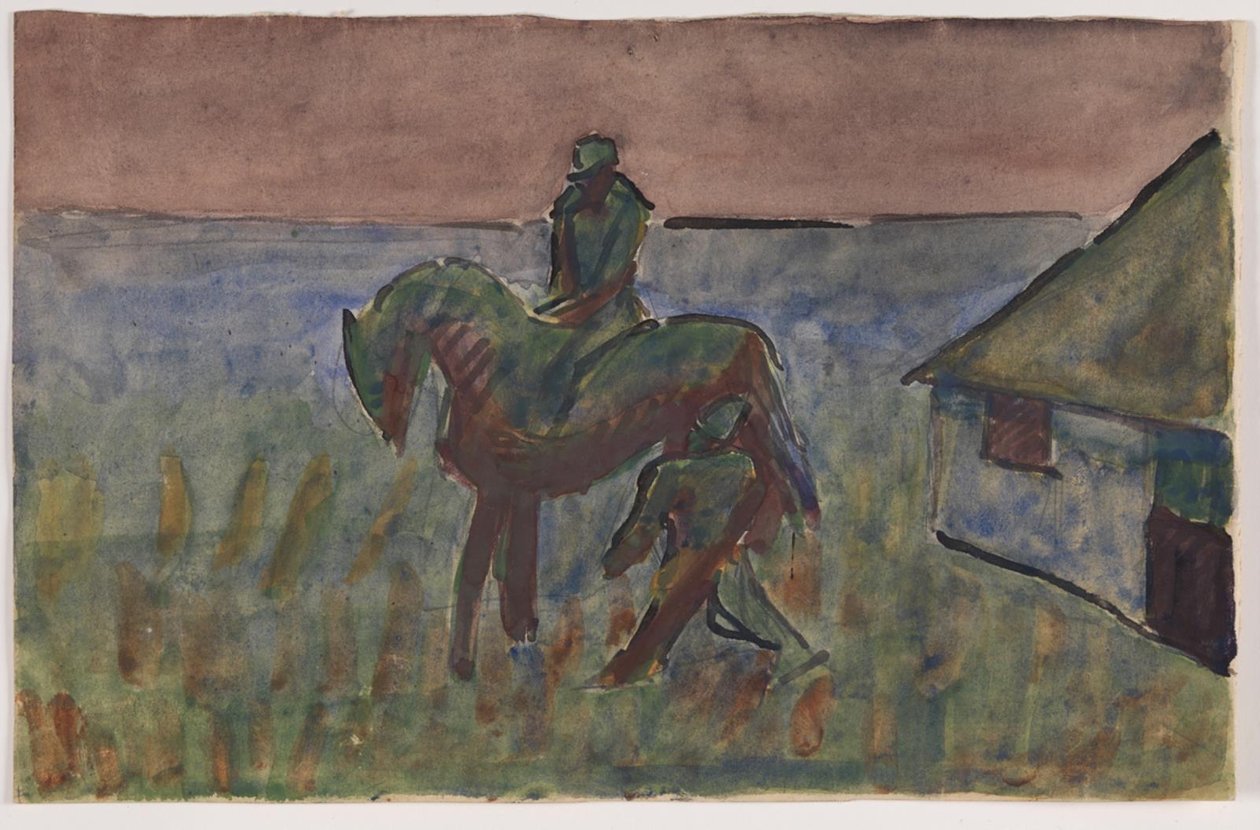 „Głowa kubka w domu Bettefandena”. Motyw z opowiadania Blichera „Bettefanden i Herremanden” autorstwa Niels Larsen Stevns