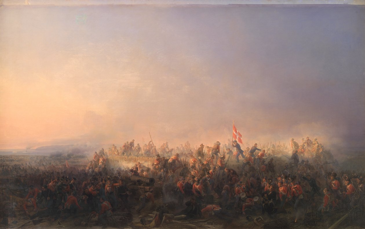 Bitwa pod Fredericią 6 lipca 1849 r. autorstwa Niels Simonsen