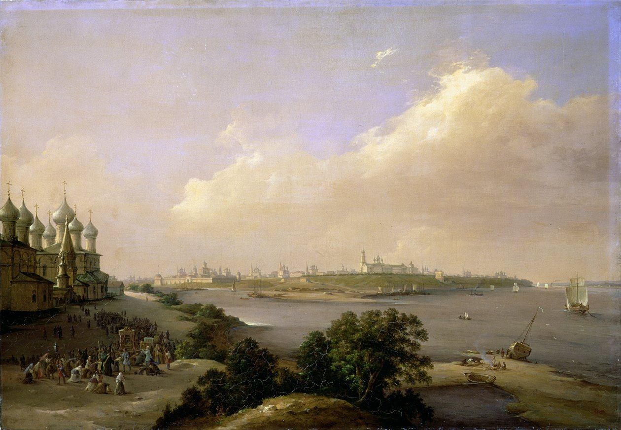 Widok Jarosławia, Rosja, 1860 autorstwa Nikanor Grigor