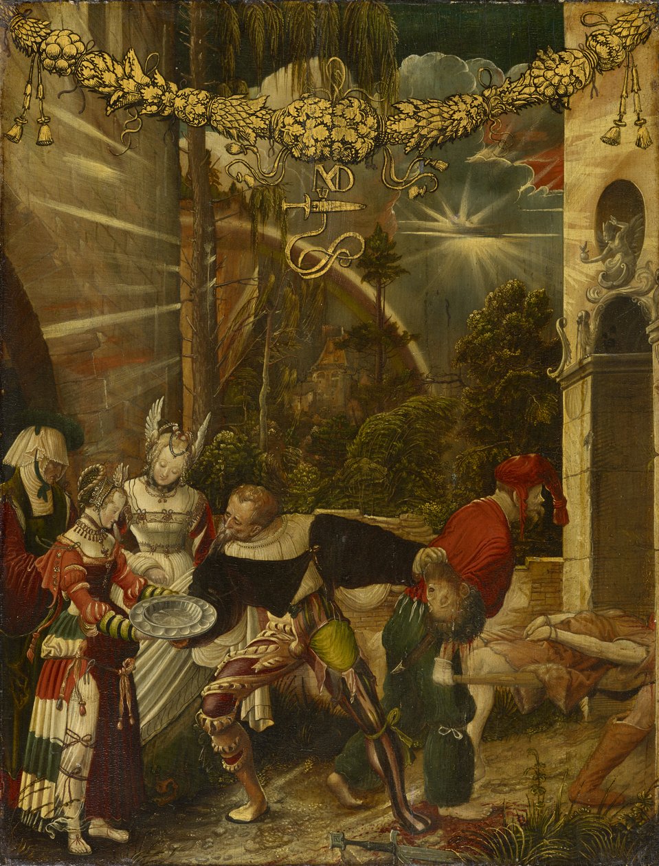 Ścięcie św. Jana Chrzciciela, ok. 1517 (olej na drewnie sosnowym) autorstwa Niklaus Manuel