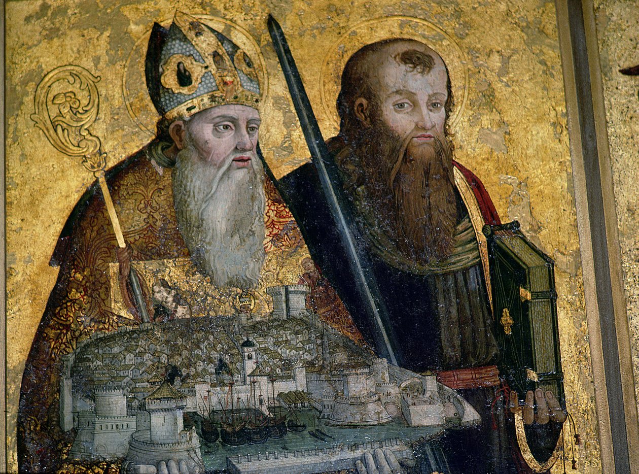 SS. Blaise i Paul autorstwa Nikola Bozidarovic
