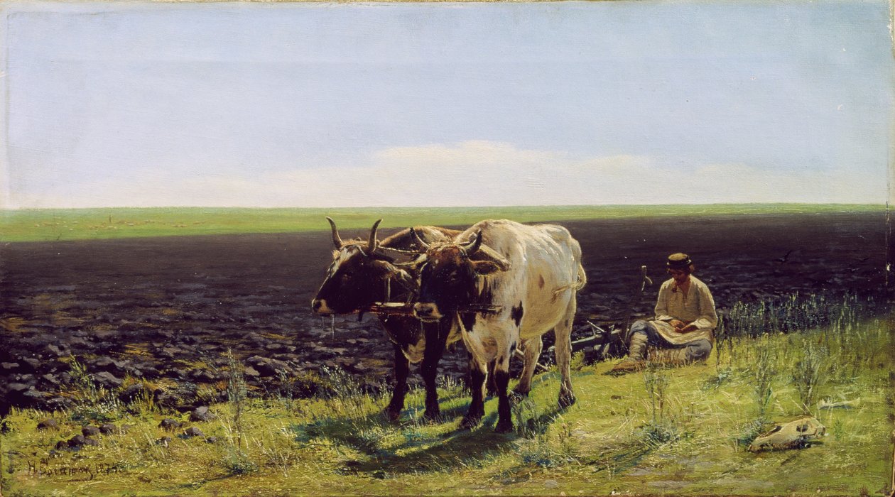 Reszta, 1874 autorstwa Nikolai Alexeyevich Bogatov