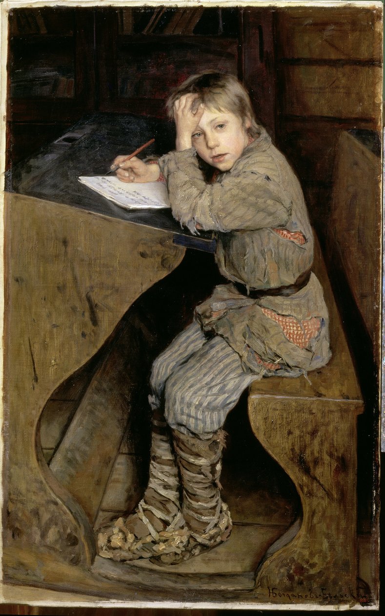 Esej, ok. 1903 autorstwa Nikolai Petrovich Bogdanov Belsky