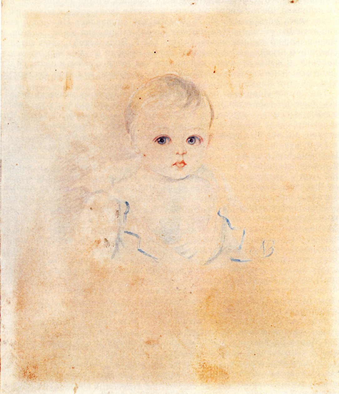 Portret świata Sashy, 1834 autorstwa Nikolai Alexandrovich Bestuzhev