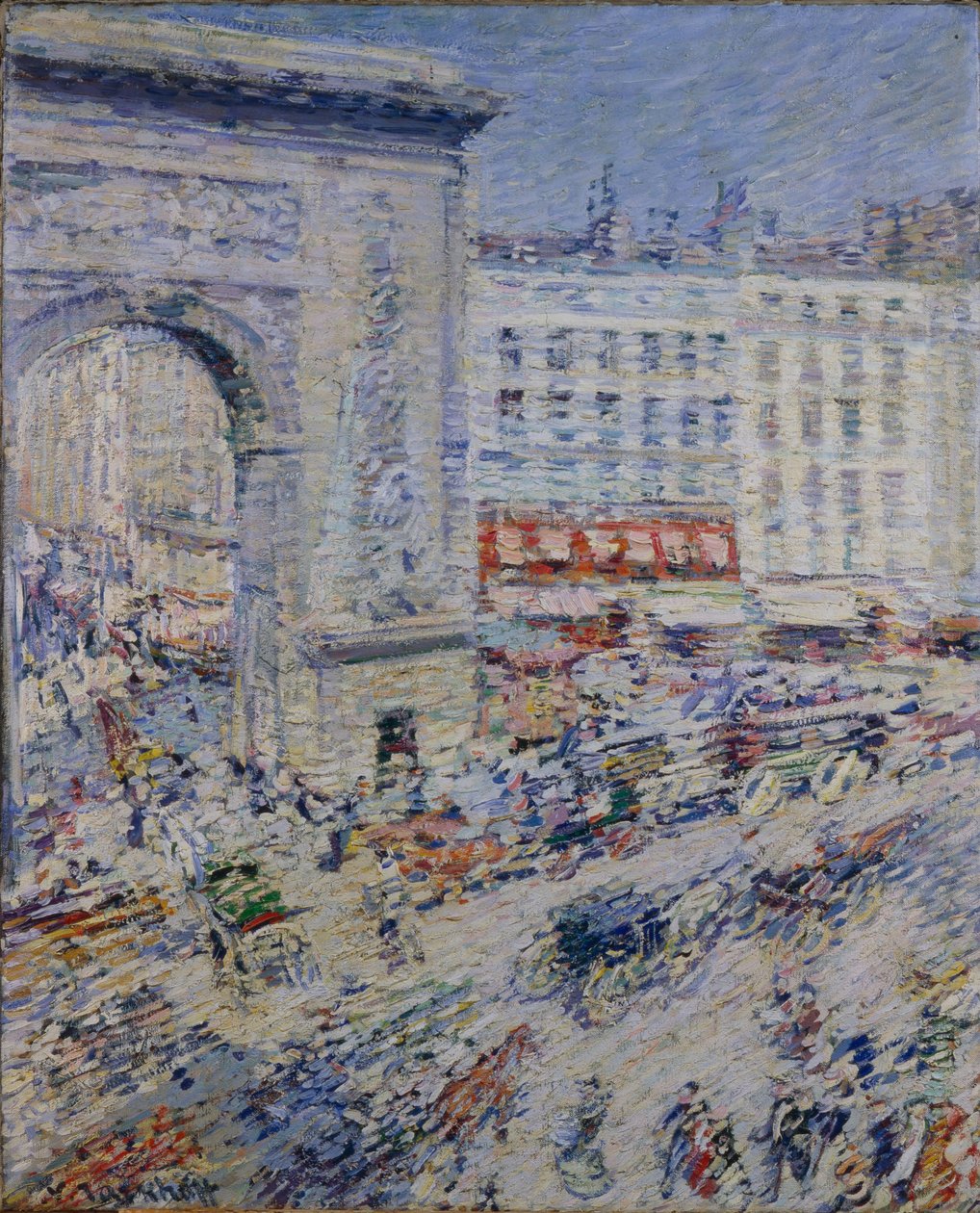 Paryż, lata 1900 autorstwa Nikolai Alexandrovich Tarkhov
