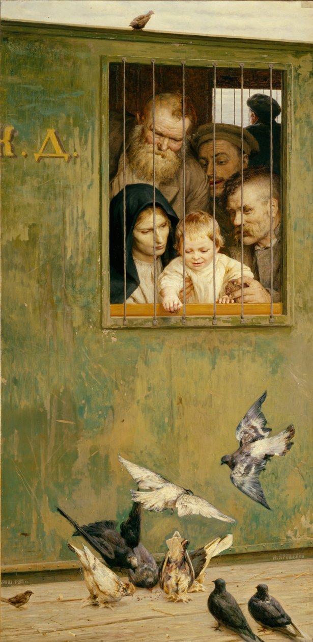 Życie jest wszędzie, 1888 autorstwa Nikolai Alexandrovich Yaroshenko