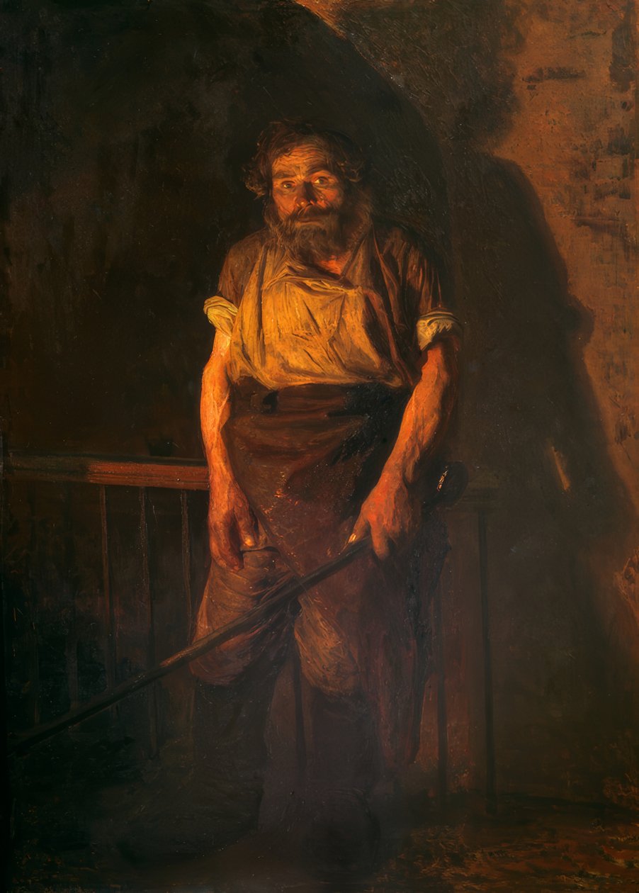 Palacz autorstwa Nikolai Alexandrowitsch Jaroschenko