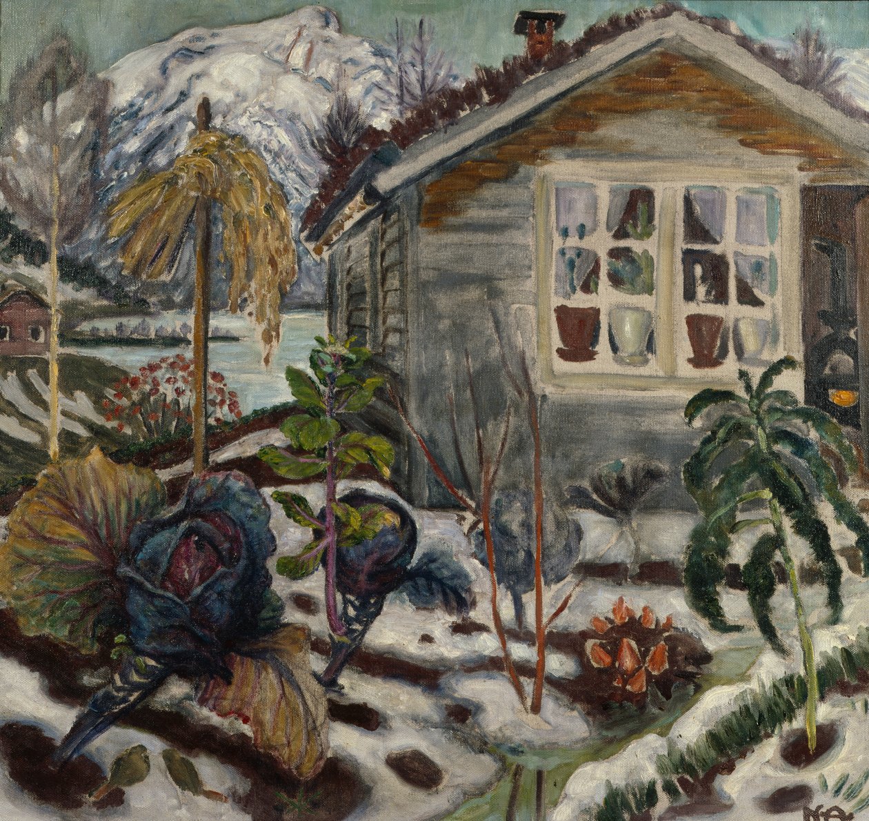 Wczesna jesień (olej na płótnie) autorstwa Nikolai Astrup