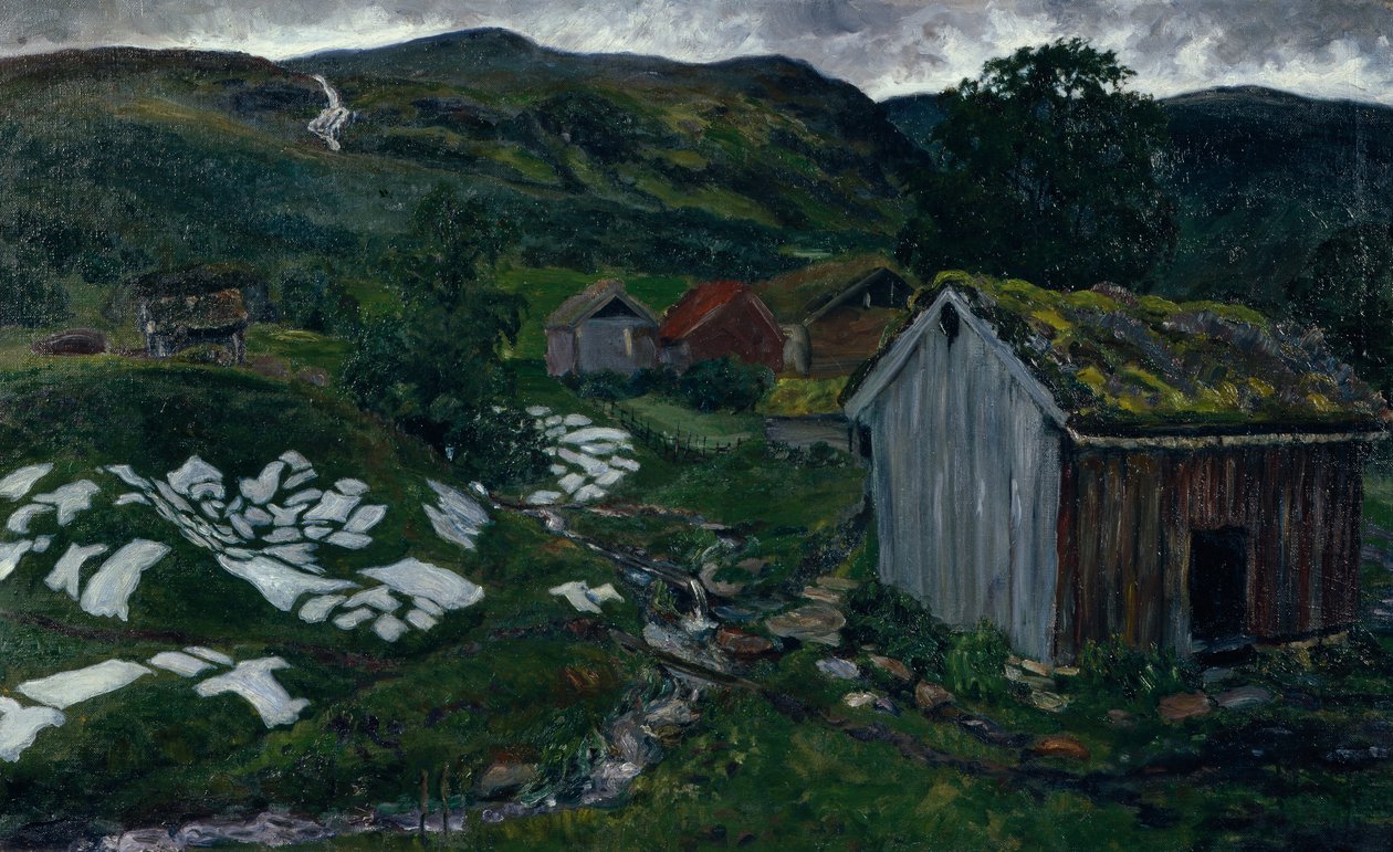 Deszczowa pogoda autorstwa Nikolai Astrup