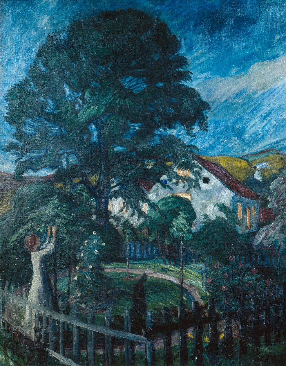 Pod wielkim jesionem autorstwa Nikolai Astrup