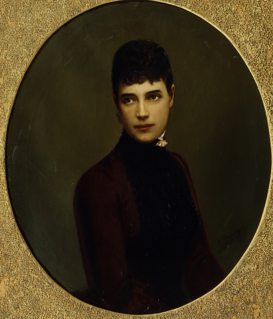 Portret cesarzowej Marii Fiodorowny, księżnej Dagmar Danii 1847-1928, połowa XIX w. autorstwa Nikolai Gustavovich Schilder