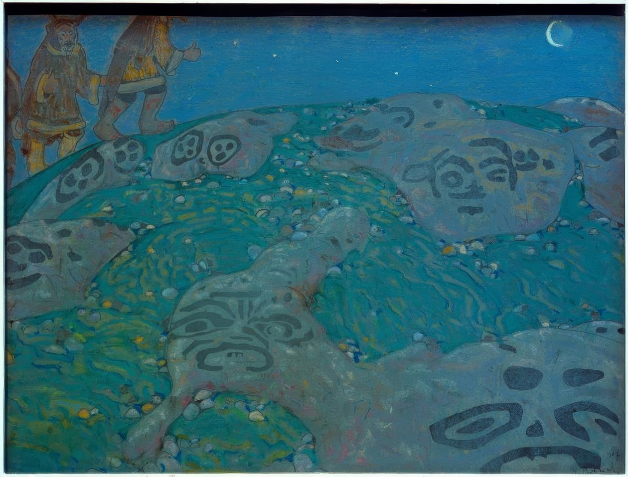 Magia ziemi autorstwa Nikolai Konstantinowitsch Roerich
