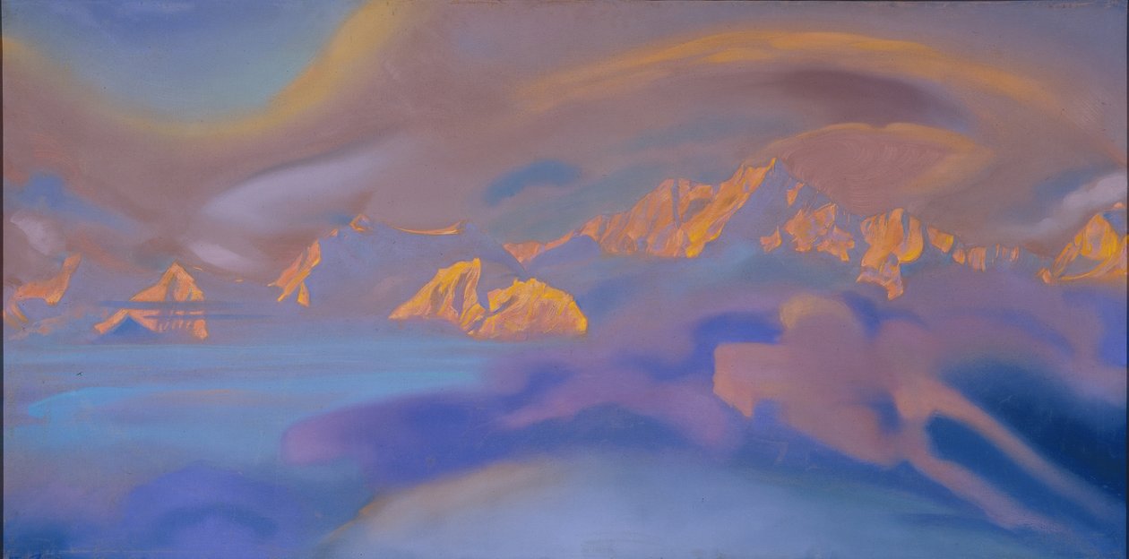 Kanczendzonga, 1938 autorstwa Nikolai Konstantinowitsch Roerich