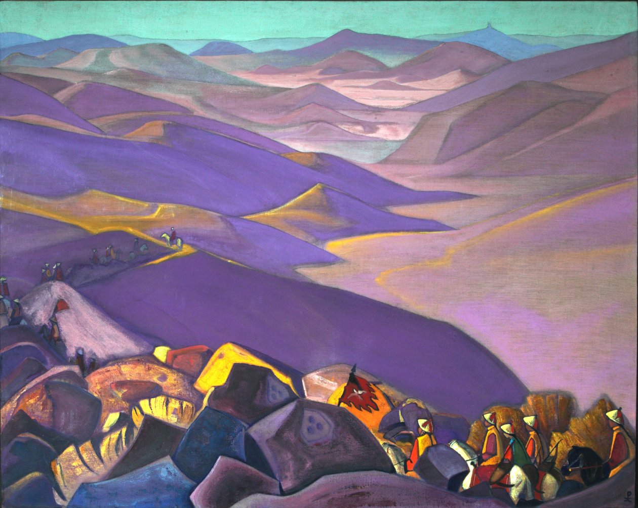 Mongolia. Kampania Czyngis-chana, 1937-1938 autorstwa Nikolai Konstantinowitsch Roerich