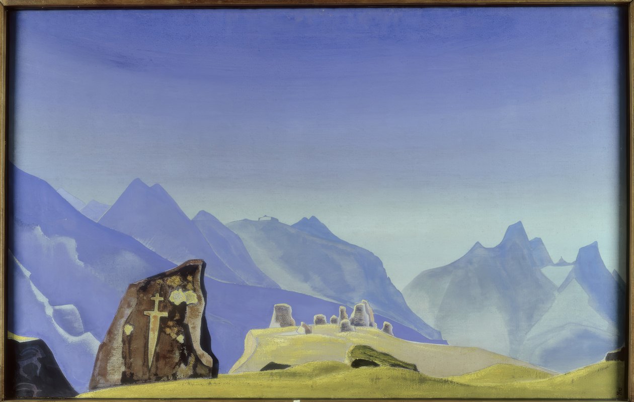 NK Roerich, Miecz Gessara Khana autorstwa Nikolai Konstantinowitsch Roerich