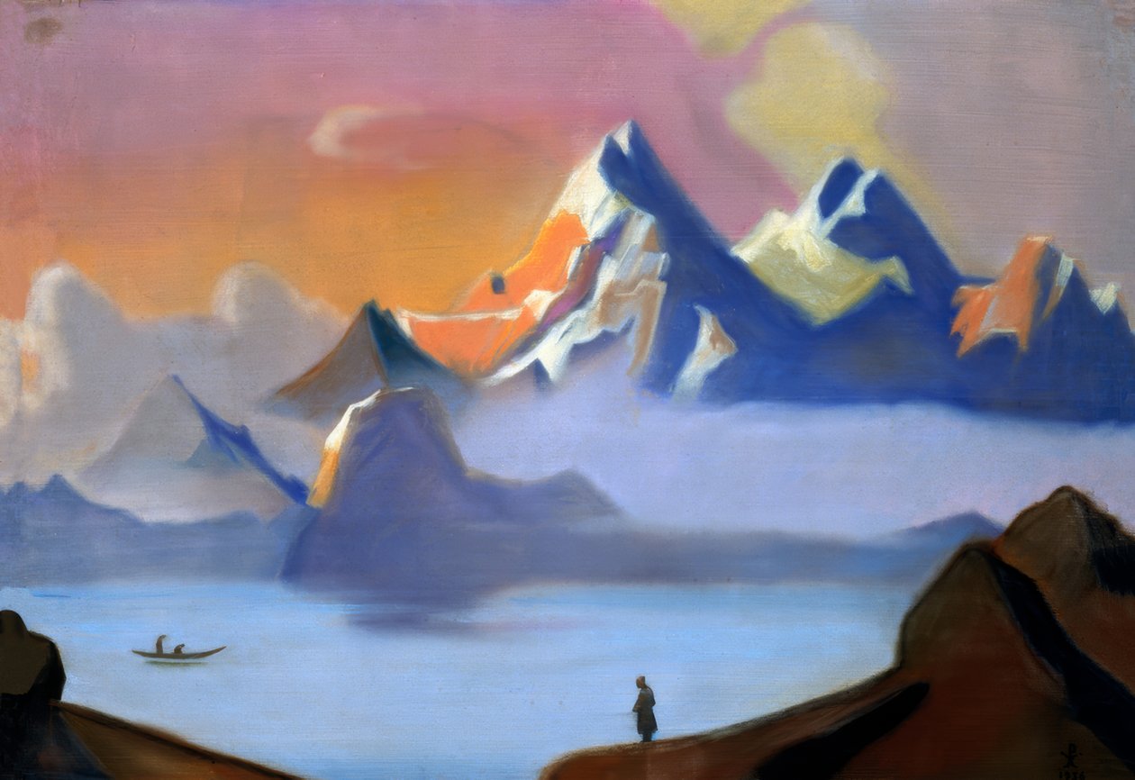 N.K.Roerich, Tybet autorstwa Nikolai Konstantinowitsch Roerich